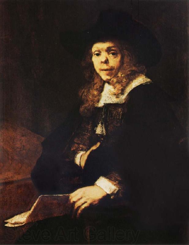 Rembrandt van rijn Portrait of Gerard de Lairesse Norge oil painting art